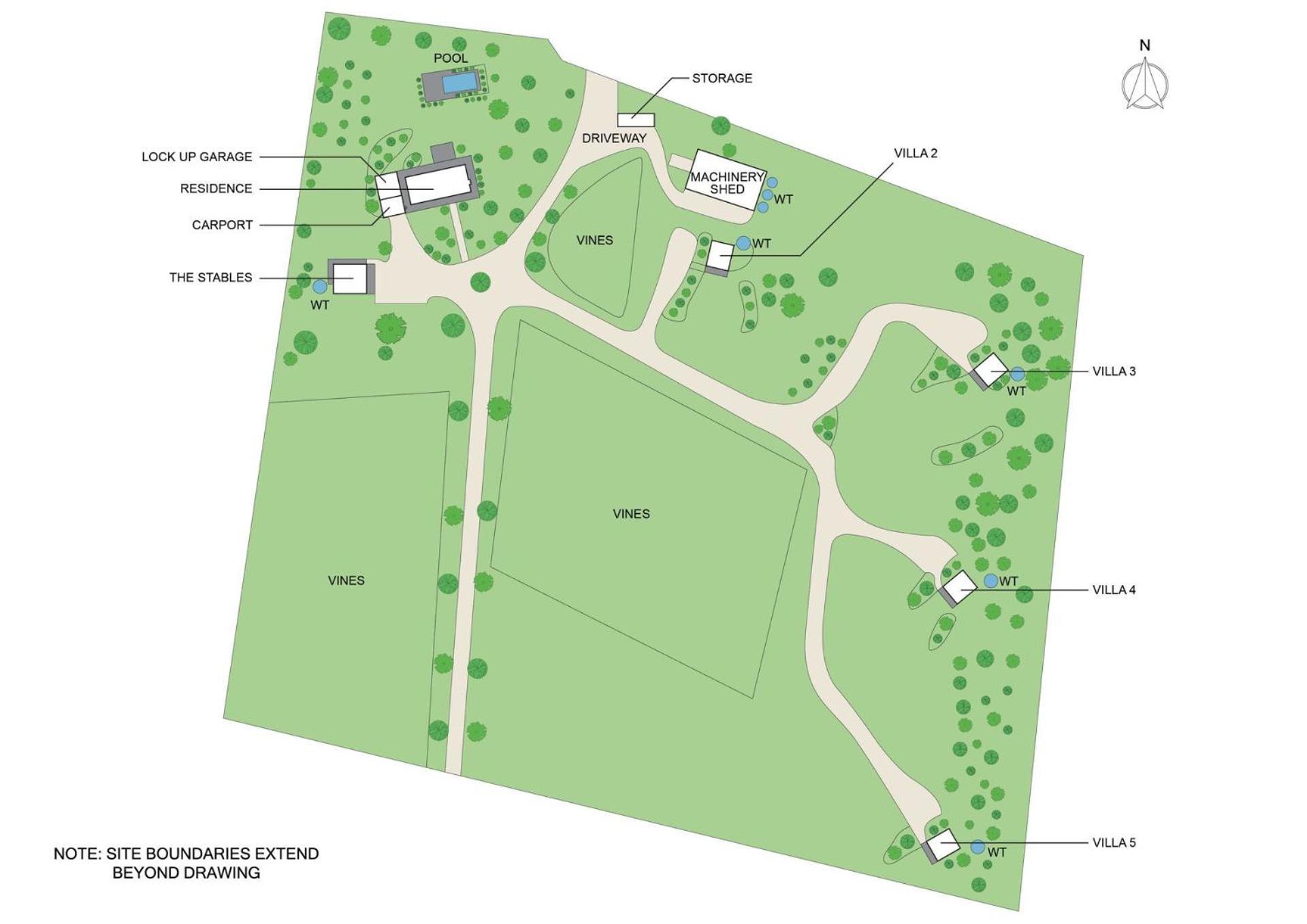 Bracken Ridge Vineyard - The Kingston - Villa 3 Rothbury Buitenkant foto